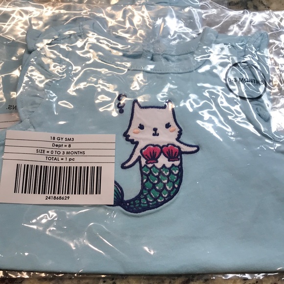 GYMBOREE MER-CAT ONESIE NEW - Picture 3 of 3
